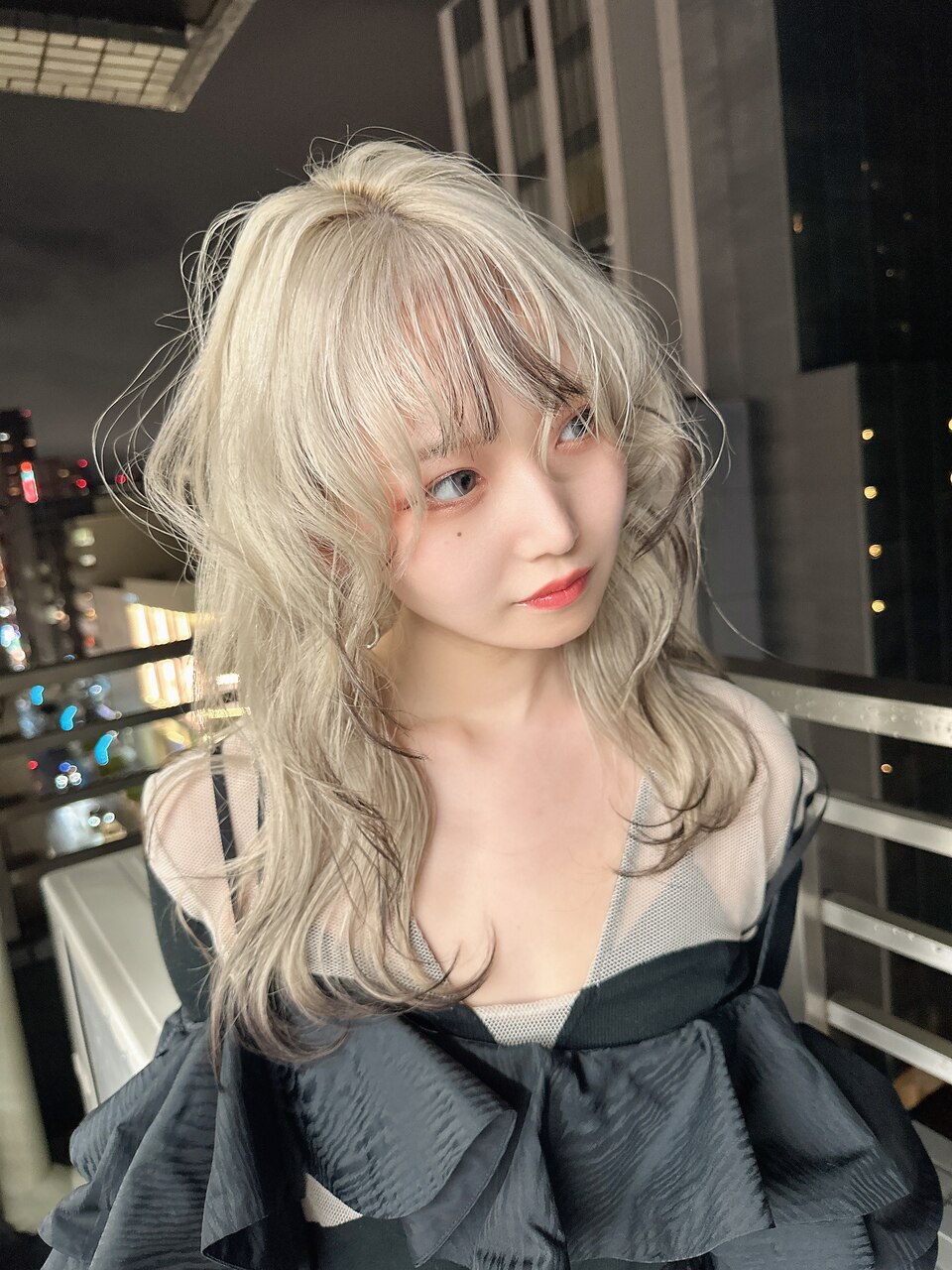 ホワイトベージュ×ブラウン：L214368847｜モニカ 栄店(MONIQA)のヘア