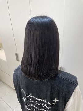 エムタニグチミュー(MTANIGUCHI Mieux) 艶ボブ/ボブ/トリートメント/ミディアム