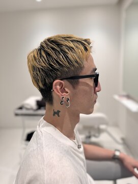 ウル(uru) ○お客様style○メンズハイトーンショート