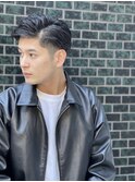 メンズショート/ツーブロック/アップバング/バーバー