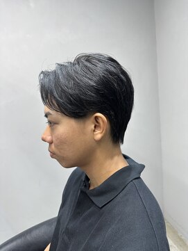 エトラ 渋谷店(etora) センターパートショート ニュアンスパーマ