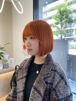 シアエミュー 新越谷店(SHEER emu)&nbsp;オレンジボブ