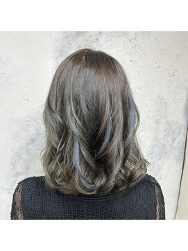 ヘアスタジオニコ(hair studio nico...) highlight blue