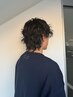 似合わせメンズカット＋トレンドパーマ　￥11300～