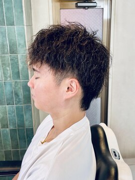 グレイスフルバーバーロンドン 大宮店(Graceful Barber London) 【30代 男性】ロンドンウルフツイスト（大宮/バーバー）