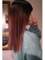 齊藤理美容店&nbsp;カシスピンクカラー