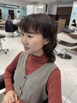 アッシュ 下北沢店(Ash) ミディアムハイレイヤーパーマ