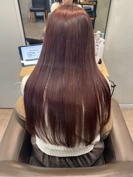 テト 藤沢(teto) 【藤沢髪質改善】サラツヤ高発色暖色カラー