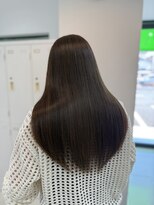 ミニヨン バイ ハピネス 高の原店(mignon by Happiness)&nbsp;黒髪スタイル