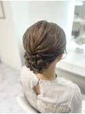 きれいめアップスタイル