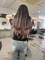 キング 心斎橋店(K!ng)&nbsp;ハイライトカラーミルクティーベージュレイヤーカット