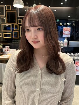 サラ 天神大名店(SARA) 冬は透明感重視！？ピンクブラウン！！