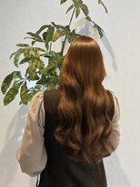 シエル バイ ケンジ 登戸 生田(CIEL by KENJE)&nbsp;韓国風レイヤーカットブラウンカラーレプロナイザー艶髪ロング