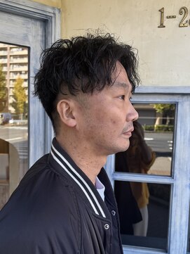 エイミーバイアフロート(amie  by afloat) メンズパーマ