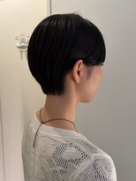 トリッカ シブヤ(TRICCA SHIBUYA)&nbsp;丸みショート/ショート/ショートボブ/暗髪/黒髪