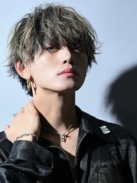 リップス 表参道店(LIPPS) ハイライト無造作マッシュ