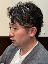 ヒロギンザ 難波店(HIRO GINZA)&nbsp;メッシュかきあげパーマ