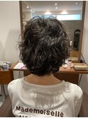 ミディアムパーマ