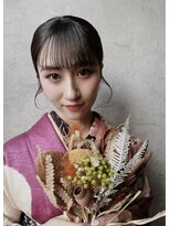 シュクレアミ 福島(sucre ami)&nbsp;卒業式　カチモリヘアメイク【福島/ヘアメイク】