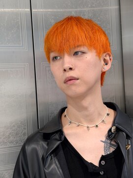 ノラ ウメダ(NORA UMEDA) ラフショート×オレンジカラー