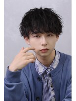 コンフィデンス メンズヘアー(confidence MEN'S HAIR)&nbsp;ツイストスパイラル刈り上げマッシュ［新宿/メンズパーマ］
