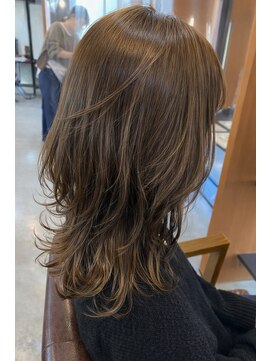 リドル ヘアー 駒生店(Riddle HAIR) 動きが出るくびれミディアムレイヤー