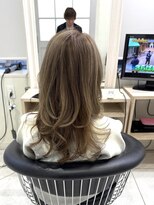 びゃんびゃん 浅水本店&nbsp;白髪ぼかし/ハイライト/アンブレラカラー/イメチェン/前髪