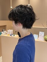 シークカラー(seek color) ハンサムショート×ニュアンスパーマ×ドロップオイル