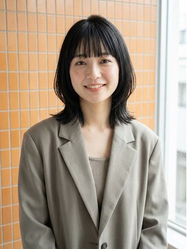 ヘアーサロン 6(hair salon) 重めバンクのウルフヘア
