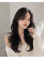 モードケイズ 調布店(MODE K's)&nbsp;ヨシンモリ_韓国レイヤーカット顔周り調布ハッシュカット前髪