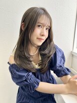 ロマーリ 倉敷(LOMARLIE)&nbsp;オリーブベージュ×ミディアムレイヤー