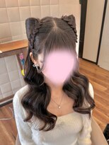 メゾンドミニョン(Maison de Mignon)&nbsp;編み上げ猫耳ヘア