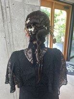オムズポカ 栄矢場町店(OM's poka) カチモリヘア/ヘアアレンジ/ヘアセット/結婚式ヘア/お呼ばれヘア