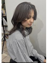 ニルバ(niLva)&nbsp;地毛風赤み消し暗髪透明感オリーブベージュグレージュ