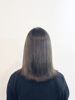 ミヨタヘアファーム(miyota hair farm)&nbsp;ACC酸性縮毛矯正の外はねボブ
