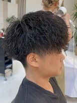 ラ ポルト ドゥ サワ(La Porte de SAWA) 波巻きツイストスパイラル【メンズパーマ/メンズヘア/長野市】