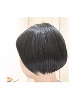 ナノハナ&nbsp;鹿沼で唯一本格ヘッドスパが出来る美容室　シンプルボブ