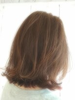 ソワン ドゥ ブレス 高の原店(soin de brace)&nbsp;【brace】　長友美香 外ハネ  インナーカラー  ハイライト