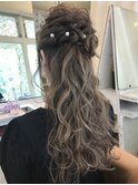 ENLIED☆くるりんぱを使ったアレンジ風ハーフアップ☆