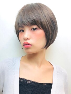 レンジシキチジョウジ (RENJISHI KICHIJOJI) フォルムが綺麗なナチュラルショートボブ【RENJISHI】