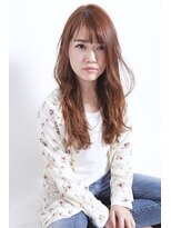 イソラブル(ISOLA-blu) 【大人可愛い】クリアベージュブラウン×ゆるカールロング