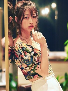 ディフィー 渋谷(defi) シースルーアレンジ