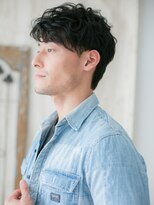 モッズヘア メン 上尾東口店(mod's hair men) ≪mod's men≫ニュアンスパーマのモテ髪ツーブロックc