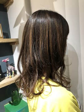 エイトタマプラ たまプラーザ店(EIGHT tamapla) 【EIGHTたまプラ】デザインカラー_切りっぱなしボブ