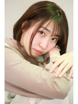 エミュ 天文館店(eMu) 大人可愛いナチュラルボブ