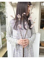 ムジーク(Musiiik)&nbsp;ぱつんカットとピンクグレー