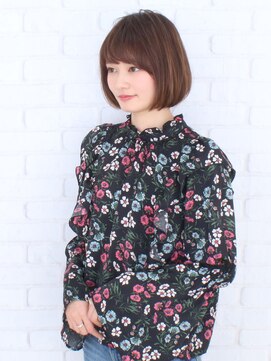 美容室イサ テラスウォーク一宮店(ISA) ISA一宮★キレイ目ナチュラルミディアムボブ