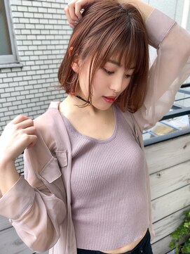 マリアバイアフロート(Maria by AFLOAT) 【アフロート添田】耳かけも大人かわいいスリークボブ