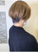 大人ショート デザインカラー