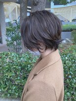 エメ バイ ヘアーポケット(aimer by hair pocket) *+aimerが叶える...大人可愛い小顔ひし形ショート*